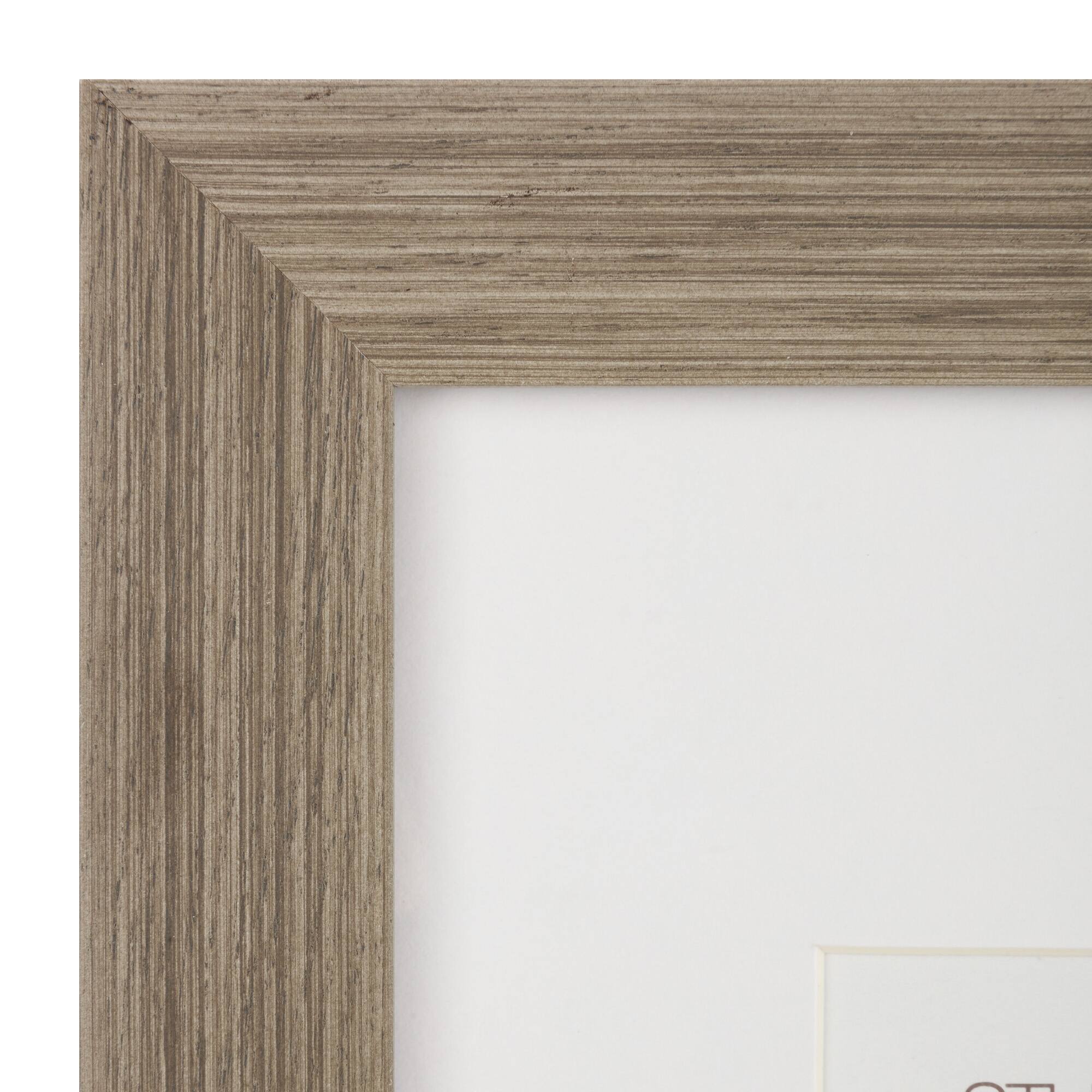 Home 8" x 10" Gray Frame with Mat by Studio Décor®